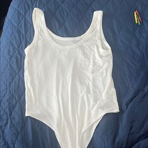 Elegant Ivory Sleeveless Bodysuit